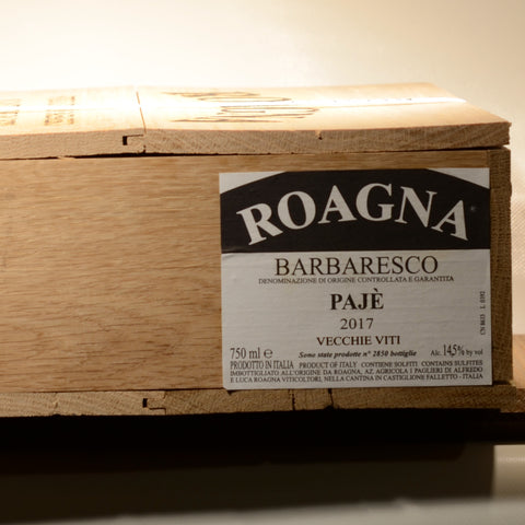 Roagna Barbaresco Paje Vecchie Viti 2017