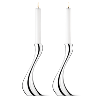 Georg Jensen Cobra Tafelkandelaar (groot, set van 2)